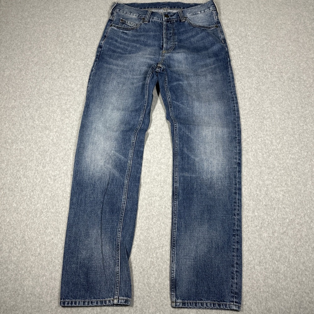 Carhartt Marlow Pant Denim Men's size 29x32(Fit 31x32) Great Fade Whiskering
